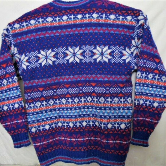 Vintage Liz Sport Cardigan Sweater Collar M Wool M - Picture 7 of 8